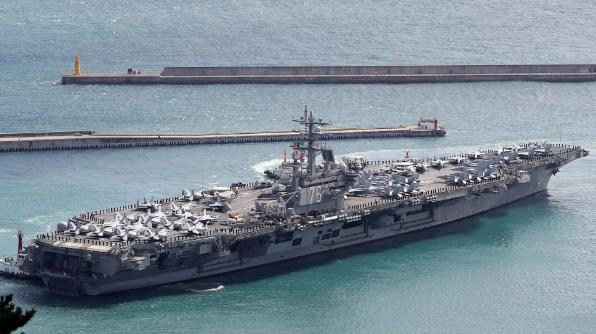 駐日美軍本月將在硫黃島實施航母艦載機訓練